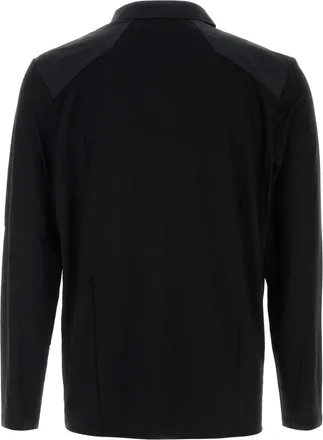 Veilance Frame LS Polo Shirt - Black