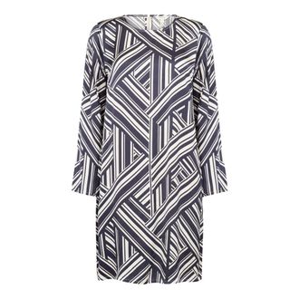 Part Two NukaPW Jurk - Dames - Jurken - Blauw - Maat: 2XL Viscose