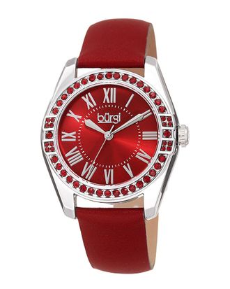 B&uuml;rgi Burgi Womens Leather Watch