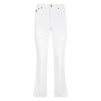 Lois Boot-cut Jeans, female, White, Size: W24 Malena Crop Denim Pants