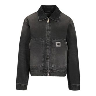 Carhartt Work in Progress Carhartt Wip, Denim Jackets, female, Black, Size: XS Denim Jacket