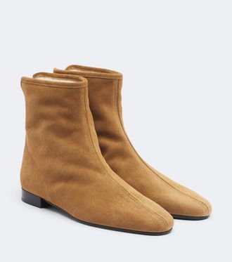 Toteme Botines de ante con borrego