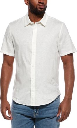 Onia Linen-Blend Solid Shirt
