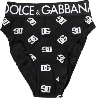 Dolce & Gabbana Bottoms, female, Black, Size: S Midi Brief