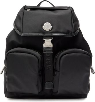 Moncler New Trick Nylon Backpack - Black - One Size