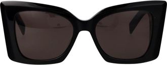 Saint Laurent M119 Blaze Zonnebrillen - Dames - Accessoires - Zwart - Maat: 54 MM
