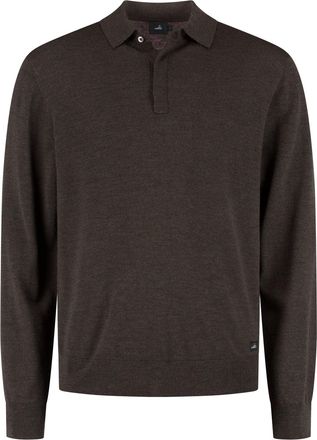 Wahts Mens Knitwear, TargetGroup:Men Dark Brown Melange / XXL