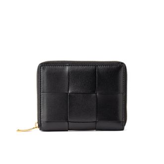 Bottega Veneta Quilted Leather Wallet - Black