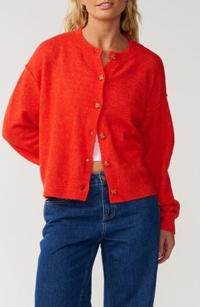 Rip Curl Emily Cardigan in Red at Nordstrom, Size X-Small