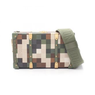 Louis Vuitton Khaki Multi-Color Coated Canvas Leather Handbag Shoulder Bag (Pre-Owned)