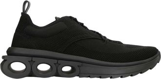 Ferragamo Black Low-top Sneakers