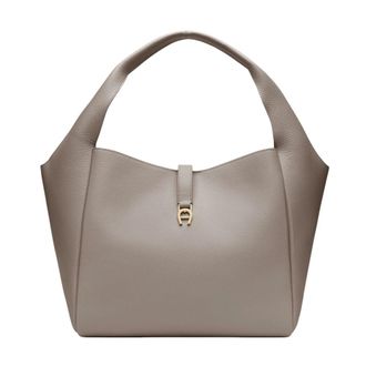Aigner Aigner, Shoulder Bags, female, Brown, Size: ONE SIZE Shoulder Bags