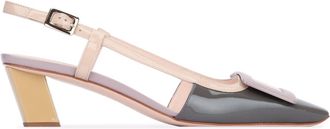 Roger Vivier lacquered Slingback