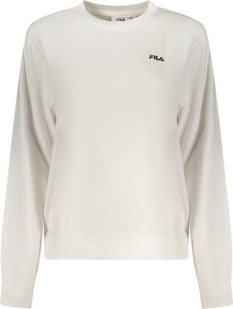 Fila Witte Katoenen Dames Sweater