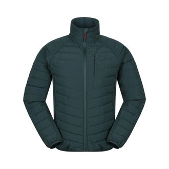Mountain Warehouse Heren Tarragona Jas (Donkergroen)