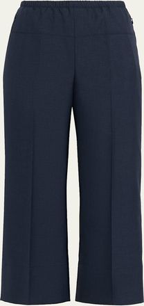 Theory Cropped Wide-Leg Pants