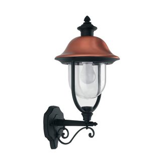 Netlighting VENEZIA Outdoor UP Wall Lanterns Black IP44 29x52.5x25cm | Size: 29x52.5x25 cm