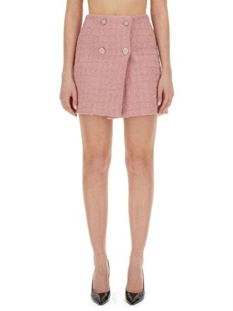 Versace Mini Wrap Skirt