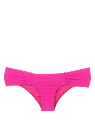 Amir Slama Slip bikini a vita bassa - Rosa