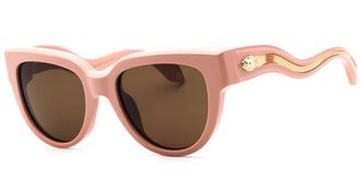 Roberto Cavalli SRC054 0816 Womens Sunglasses Pink Size 53