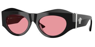 Versace VE4477U 532084 Womens Sunglasses Black Size 52