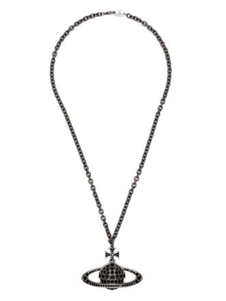 Vivienne Westwood Bold Planet-Inspired Pendant Necklace with Cross Detail