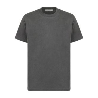 Our Legacy T-Shirts, male, Gray, Size: XL Grey Crew Neck Cotton T-Shirt
