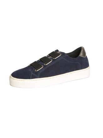 The Flexx Womens Sneak Easy Shoes In Navy