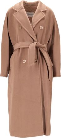 Max Mara Cappotto doppiopetto Madame con cintura - Marrone