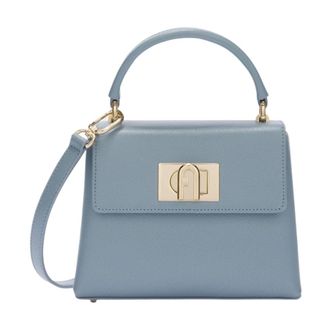 Furla Tassen, Dames, Blauw, ONE Size, Leer, 1927 Mini