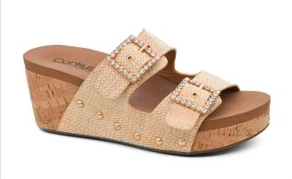 Corkys Footwear WomenS Main Squeeze Wedge Sandals In Brown