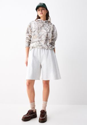 Twik Womens Relaxed French terry Bermuda short