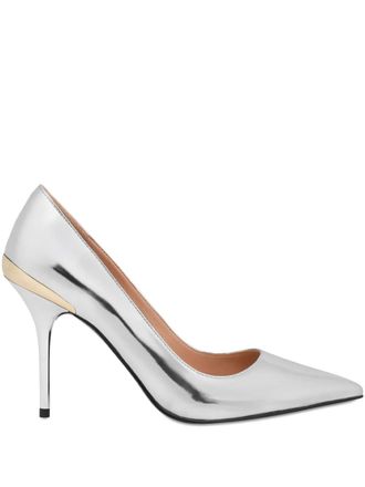 Love Moschino Pumps a punta con tacco - Argento