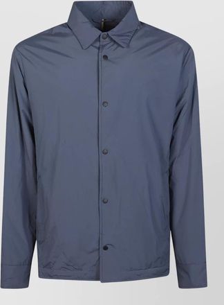 Paul & Shark water resistant overshirt collared neck