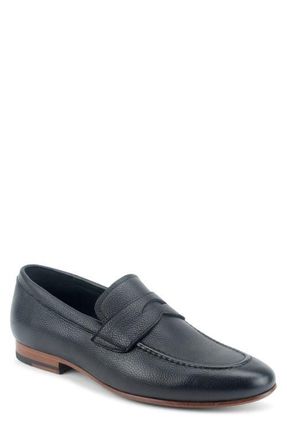 Warfield & Grand Lyon Penny Loafer in Black at Nordstrom, Size 10.5