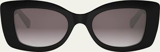 Celine 3 Dots Acetate Butterfly Sunglasses