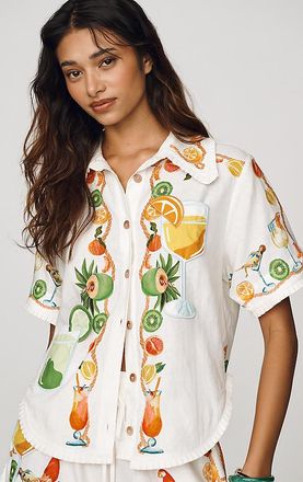 Farm Rio Biricutico Buttondown Shirt