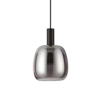 Netlighting Coco1 Led Dome Pendant Ceiling Light Fume 3000K in Black