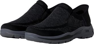 Skechers Mens Skechers Arch Fit Motley - Atlee Black 205202WW-BLK