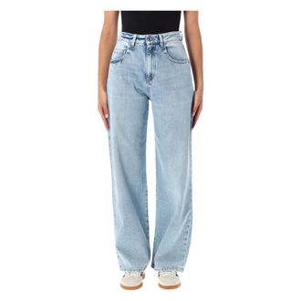 Icon Denim Los Angeles Poppy Jeans - Dames - Jeans - Blauw - Maat: W26 Katoen
