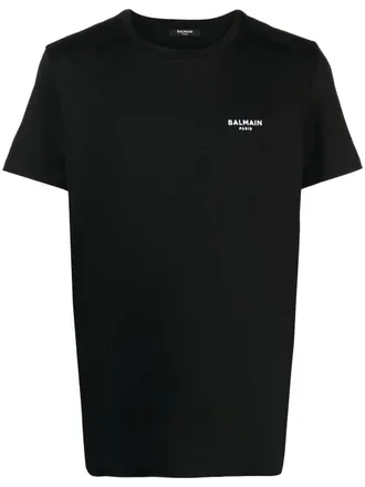 Balmain T-shirt con logo - Nero