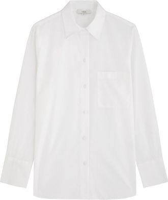 Vince Cotton-poplin Shirt - White - S (UK8-10 / S)