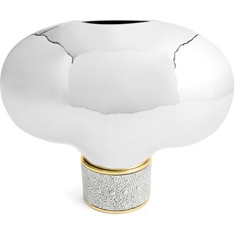 Michael Aram Shagreen Medium Vase in Silver at Nordstrom Rack
