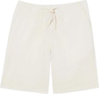 Lacoste Katoenen Seersucker Shorts - Heren - Korte Broeken - Wit - XL - Katoen - Korte Broeken