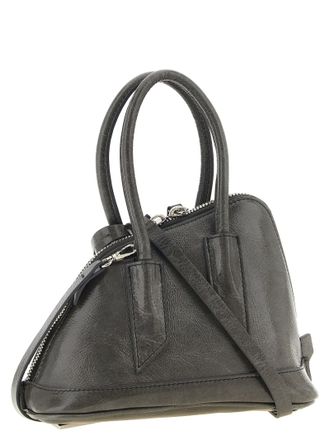 The Attico Superattico Calfskin Leather Bag - Gray