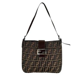 Fendi Pre-owned Shoulder Bags, female, Brown, Size: ONE SIZE Pre-owned Shoulder Bag