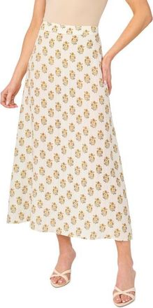 CeCe by Cynthia Steffe A-Line Maxi Skirt in New Ivory at Nordstrom, Size X-Large