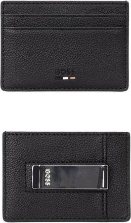BOSS Ray Faux Leather Money Clip Card Case in Blk at Nordstrom