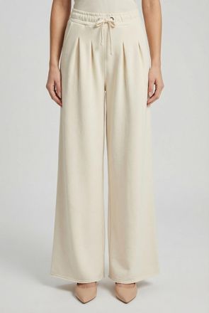 Boss Orange by Hugo Boss Jogginghose BOSS ORANGE Elenyx Premium Damenmode, Damen, Gr. XL (42), N-Gr, open wei&szlig; 118, Sweatware, Obermaterial: 85% Baumwolle, 13% Polyamid, 2% El