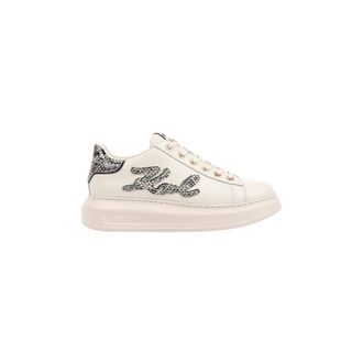 Karl Lagerfeld Kapri Sneakers - Dames - Schoenen - Beige - Maat: 35 EU Leer